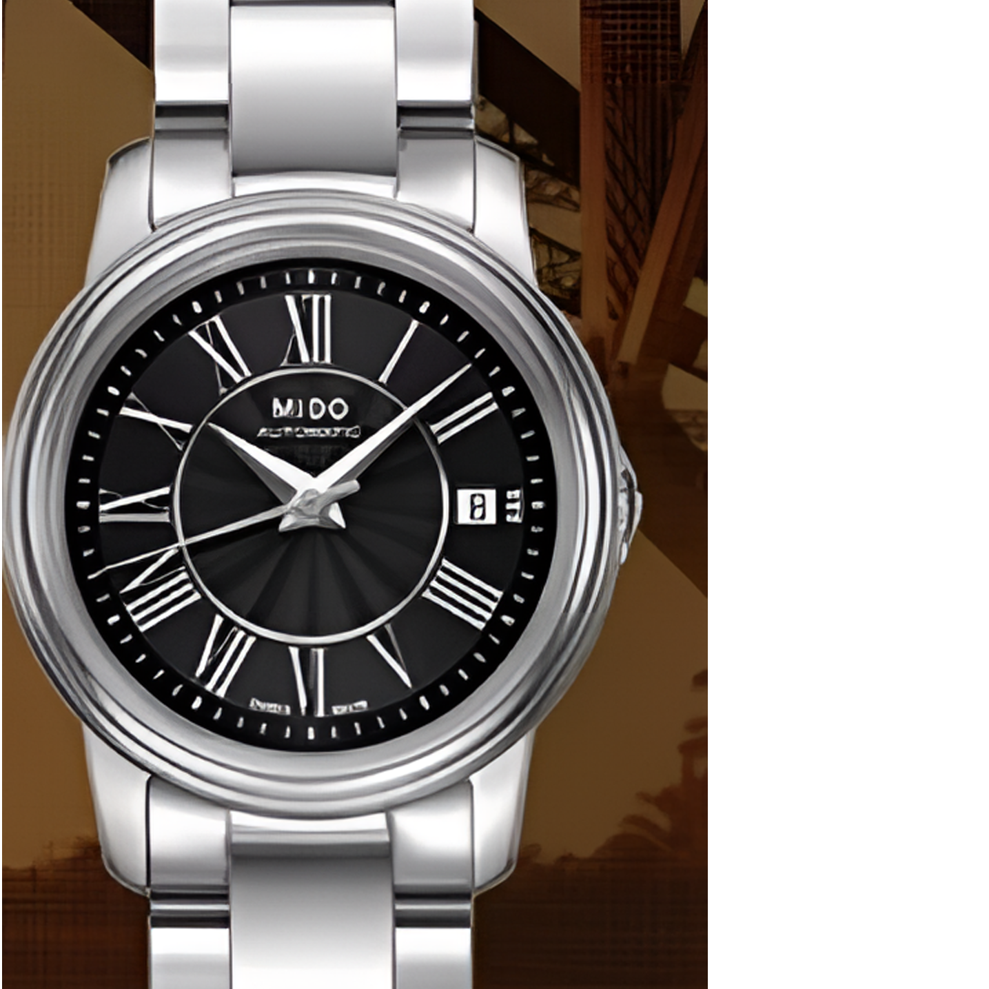 Mido/美度贝伦塞丽女士腕表25mm时尚经典机械手表#M0100071105309