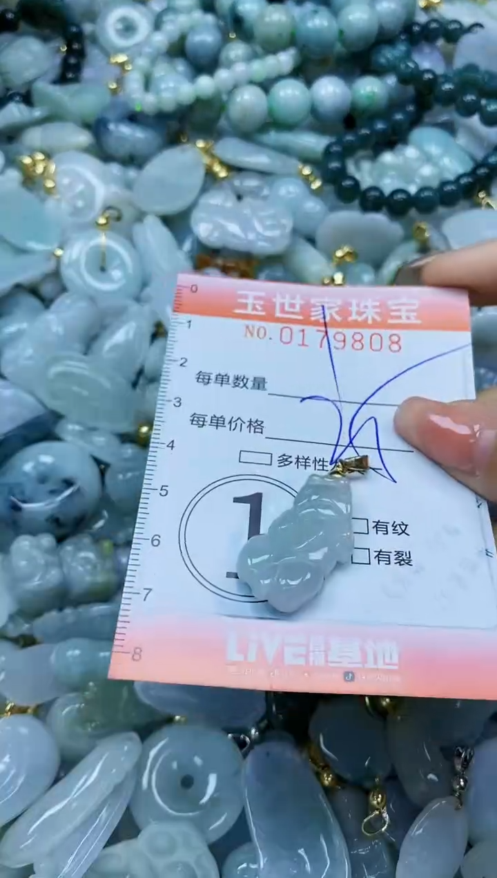 【闪购商品】翡翠颈饰未镶嵌闪购0179808