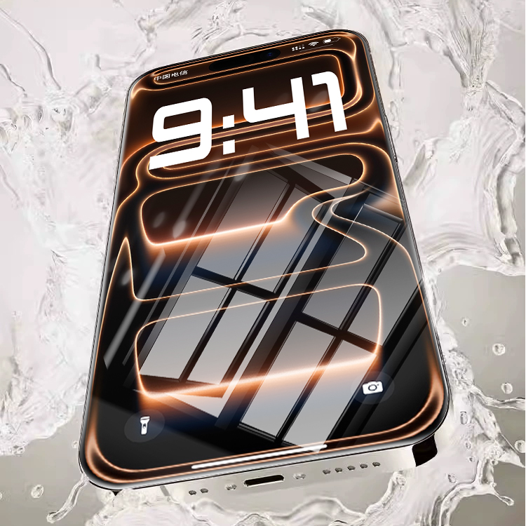 MOBY适用苹果17promax钢化膜iphone16pro手机膜高清保护膜