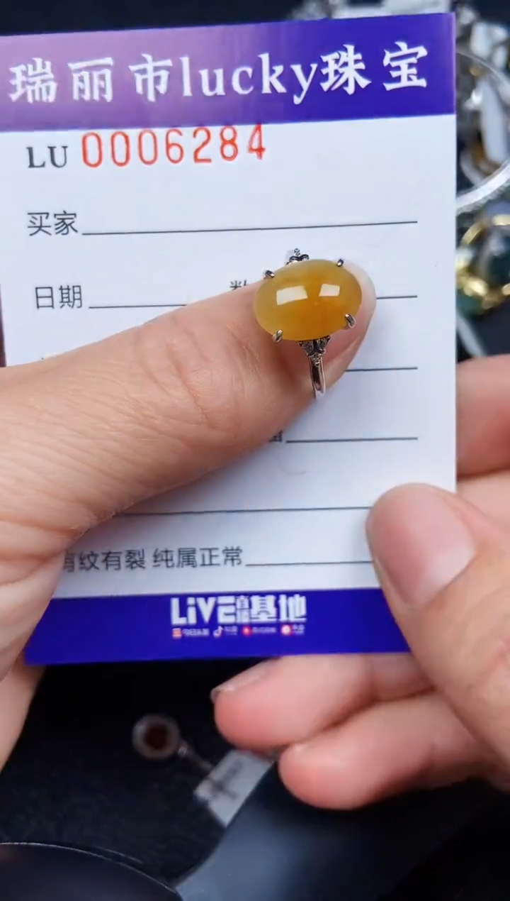 翡翠银S925镶嵌颈饰6284