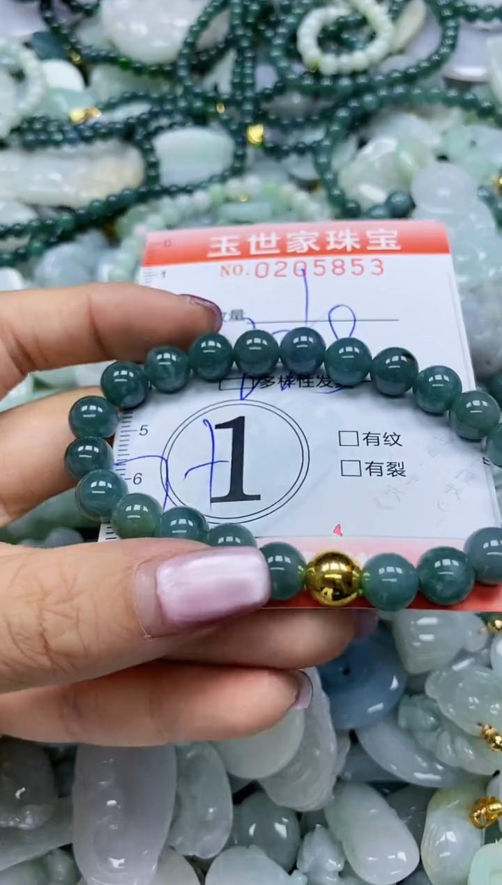 【闪购商品】翡翠颈饰未镶嵌闪购0205853多样性发其一