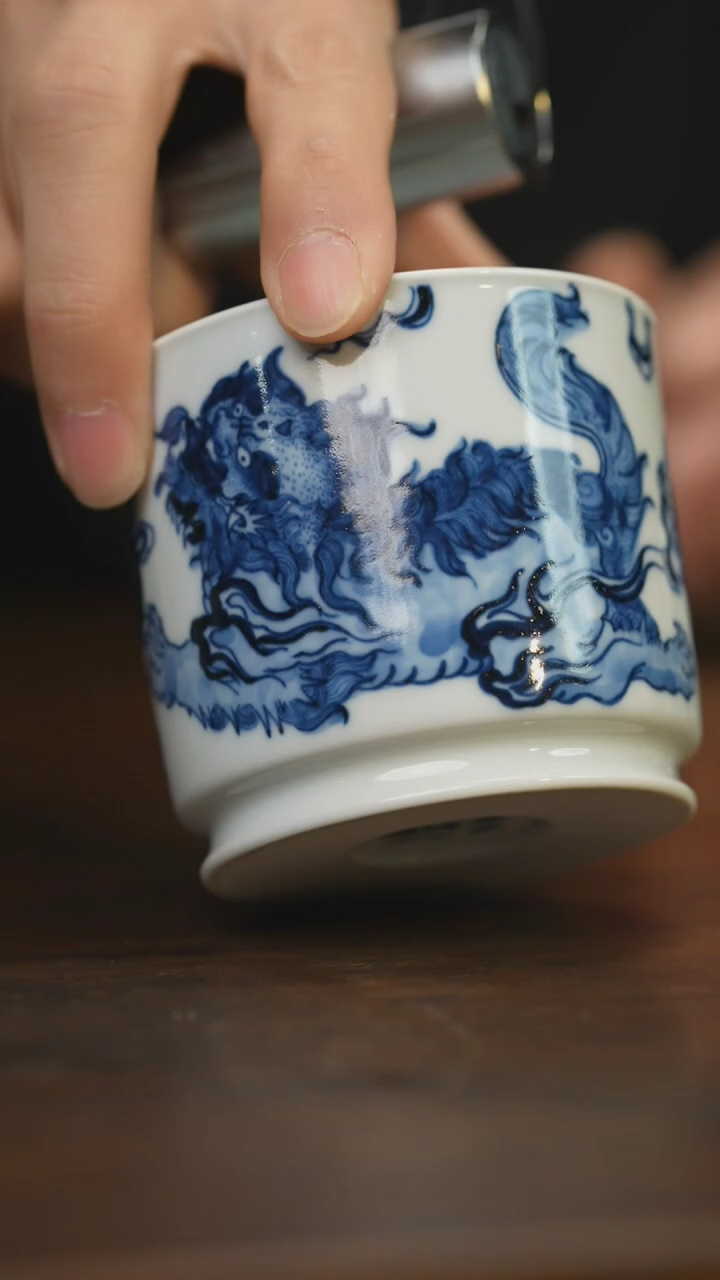 【闪购商品】杯柴窑青花破价福利