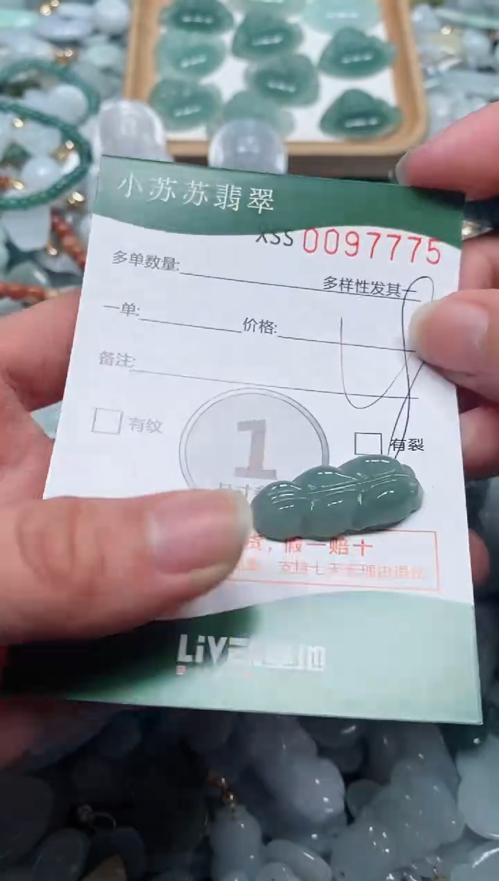 【闪购商品】翡翠颈饰未镶嵌闪购商品0097775