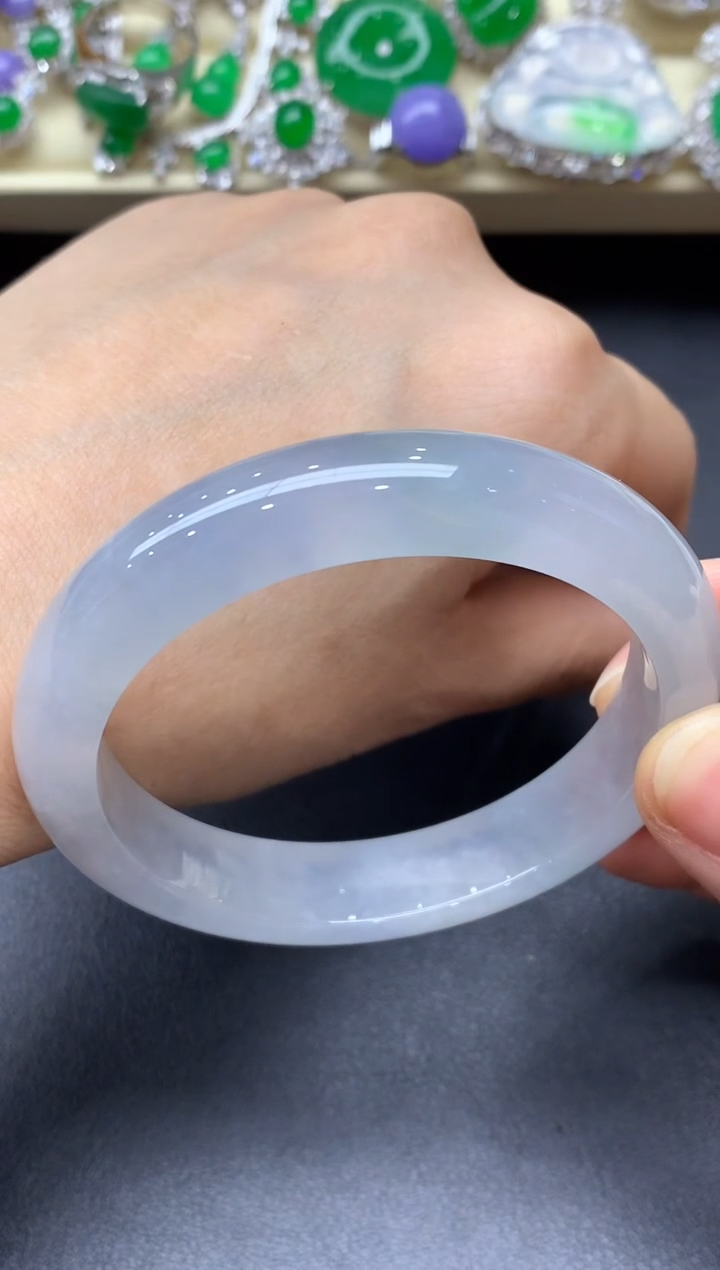 未镶嵌手镯翡翠595-中国好珍宝