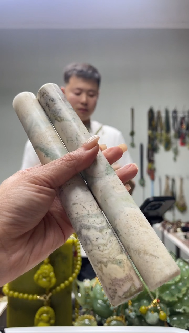 未镶嵌岫玉颈饰多样性发货 拍一发一