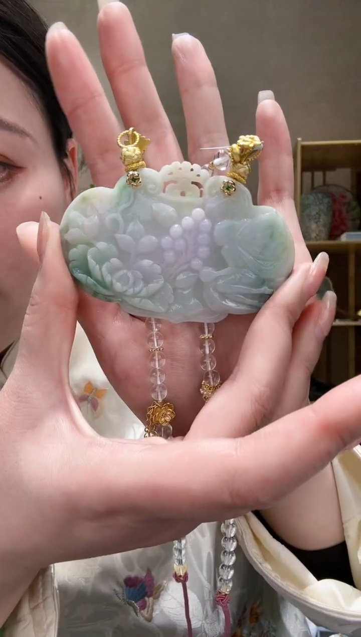 【闪购商品】翡翠颈饰未镶嵌吊坠