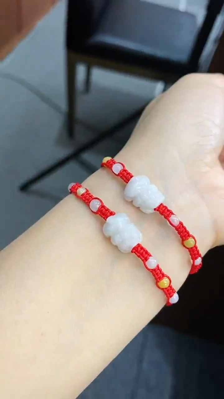 【闪购商品】翡翠手绳未镶嵌貔貅手绳多样式发一件