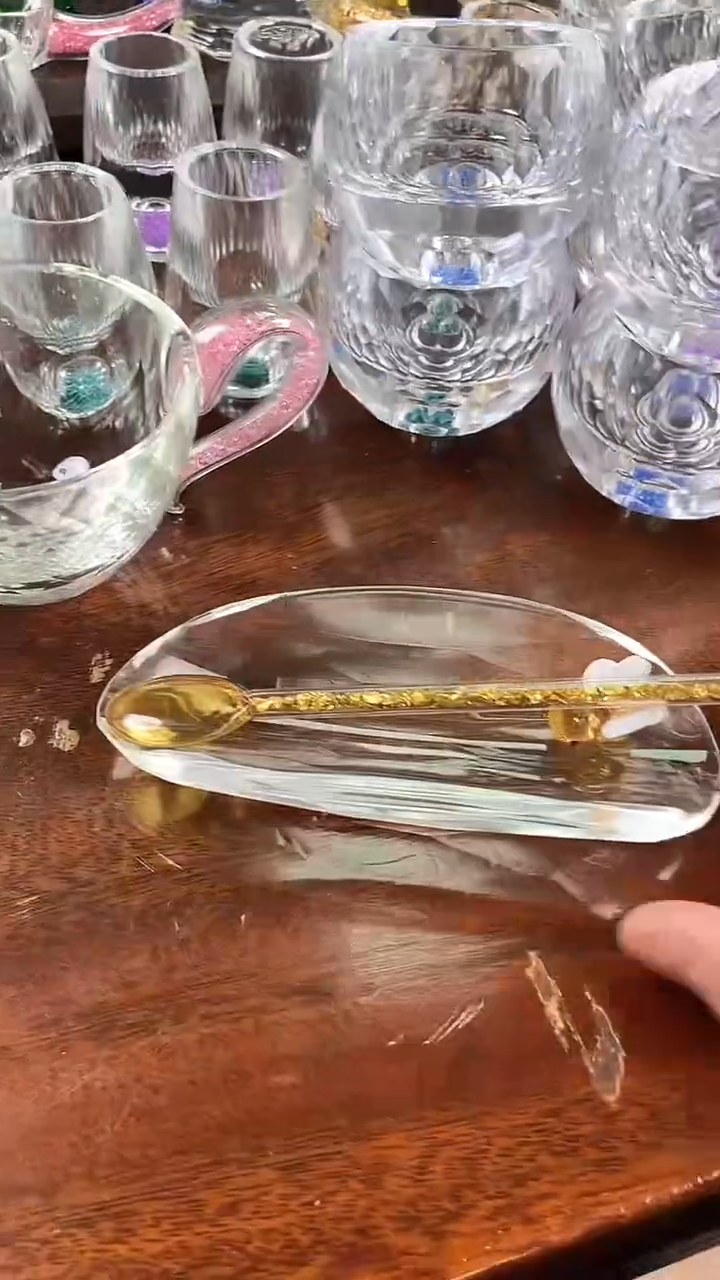 【闪购商品】玺宴新款水晶小蜜蜂茶则