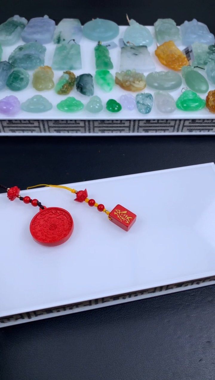 【闪购商品】玛瑙/玉髓车挂未镶嵌.