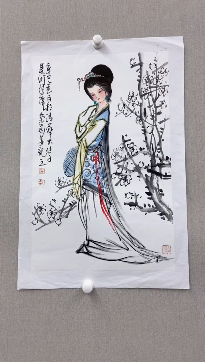 【闪购商品】国画辛崇华国画作品29