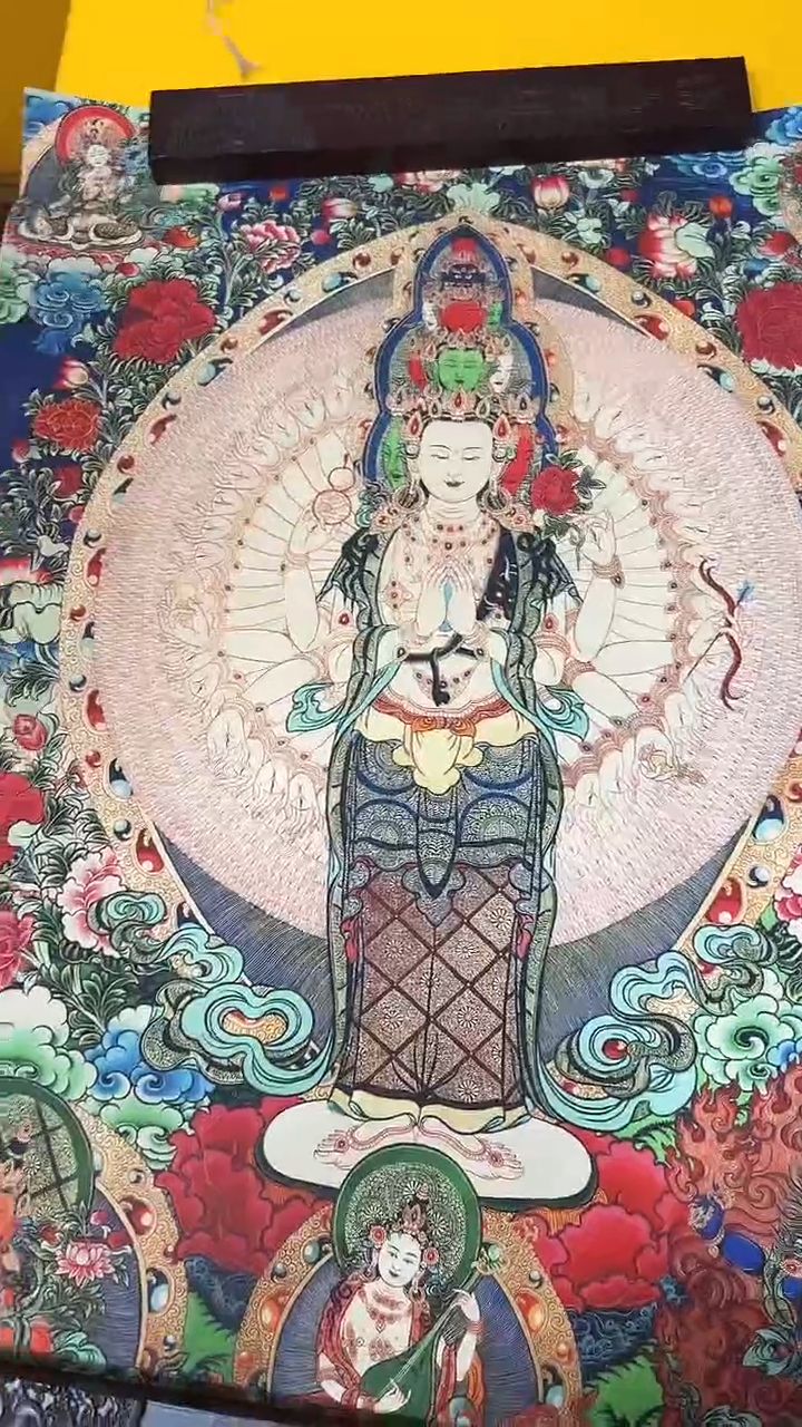 卷轴画绘画类唐卡 16021