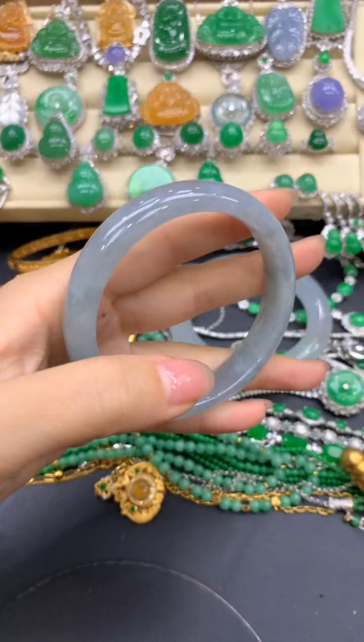 【闪购商品】翡翠手镯未镶嵌264-中国好珍宝1