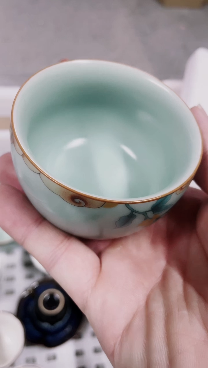 【闪购商品】[席欢李商城】青汝桂枝马蹄杯