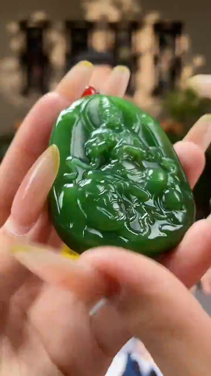 和田玉未镶嵌颈饰C787