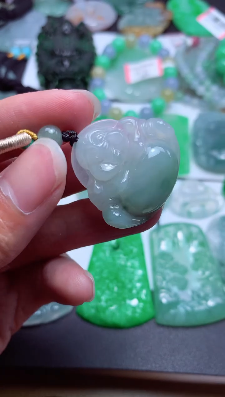 【闪购商品】翡翠颈饰未镶嵌天然翡翠