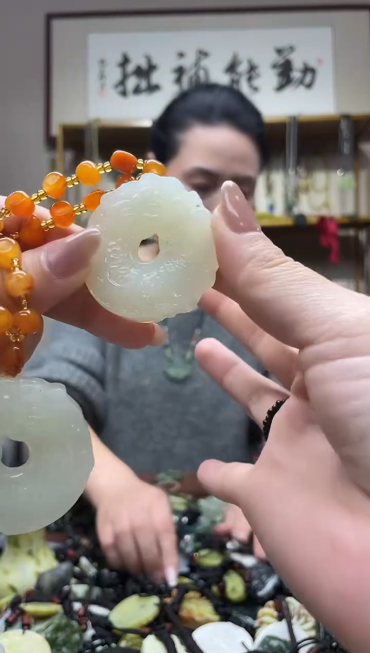 未镶嵌岫玉吊坠多样性发货拍一发一
