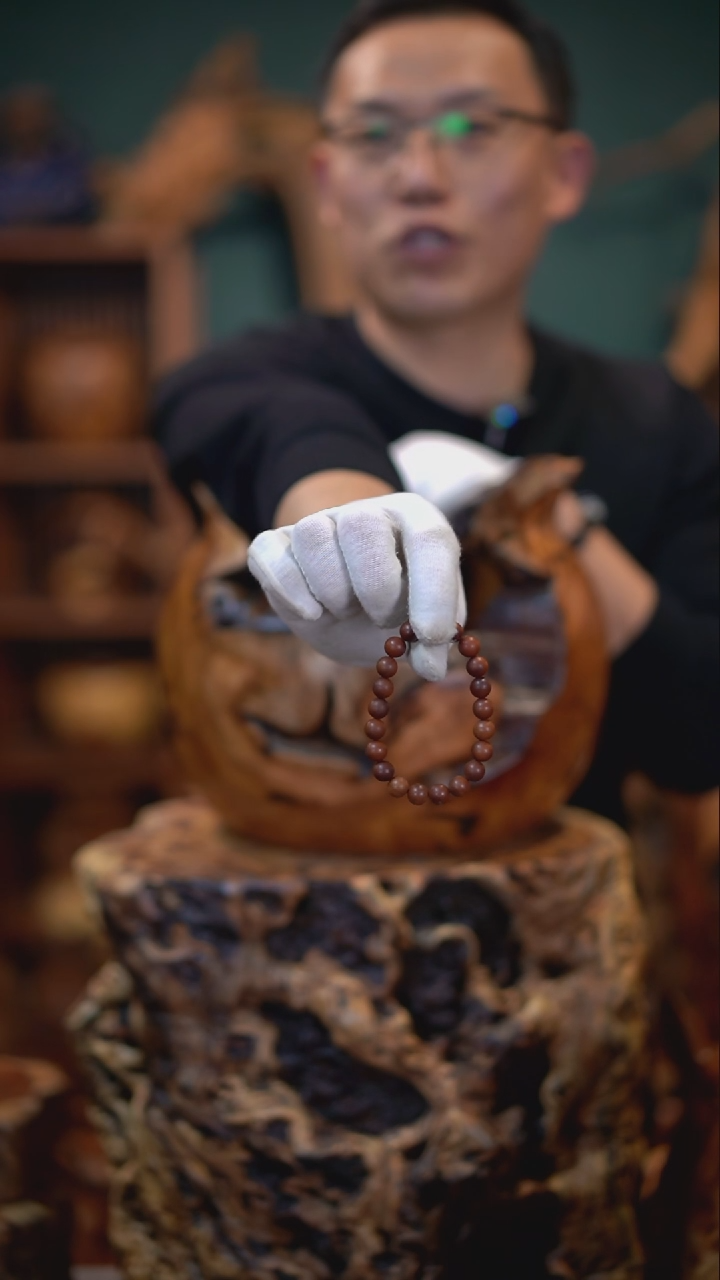 【闪购商品】枣木雷击枣木1.0手串