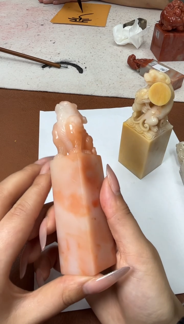 【闪购商品】巴林石印石曾X7字篆刻定制0146484