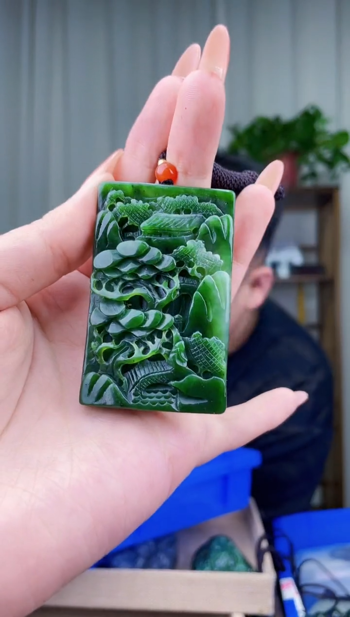 未镶嵌和田玉挂件拍一发一，多样性发货！