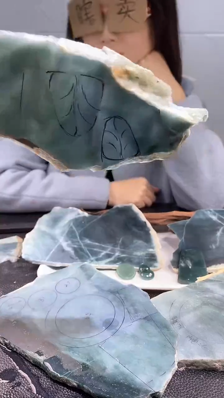 【闪购商品】翡翠挂件未镶嵌天然翡翠A货63