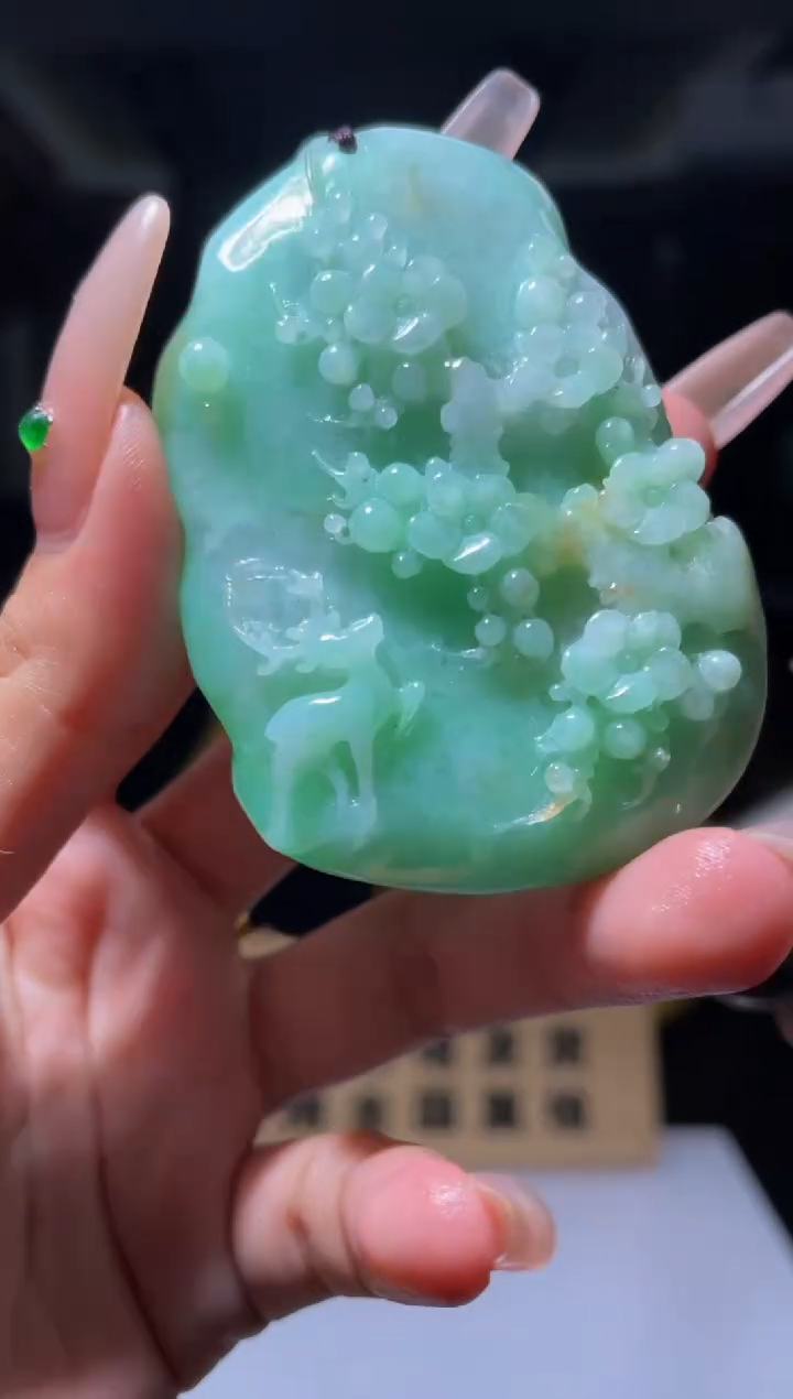 【闪购商品】定制翡翠未镶嵌LG0115055