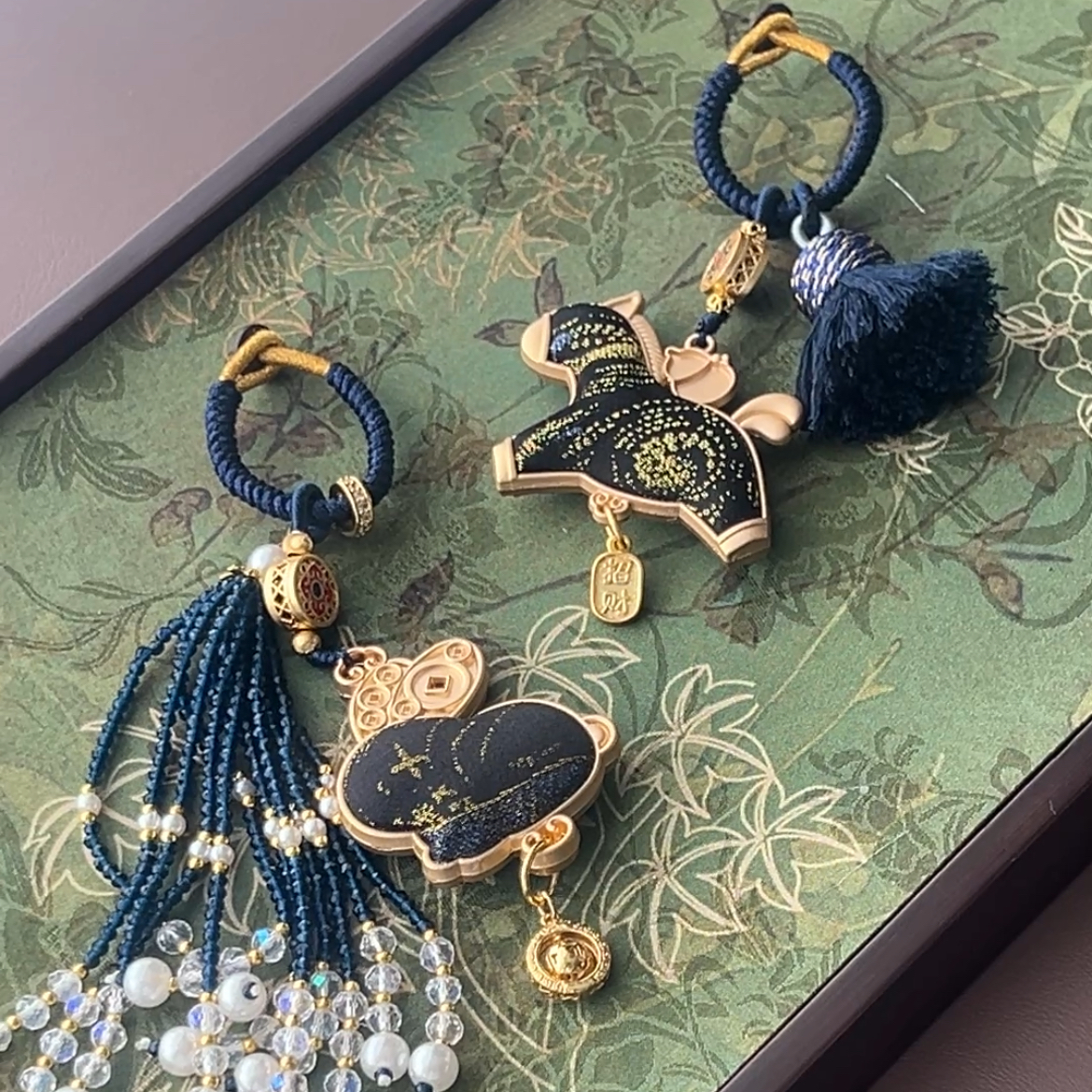 宋锦包挂 钥匙挂件 手工制品 NO退NO换