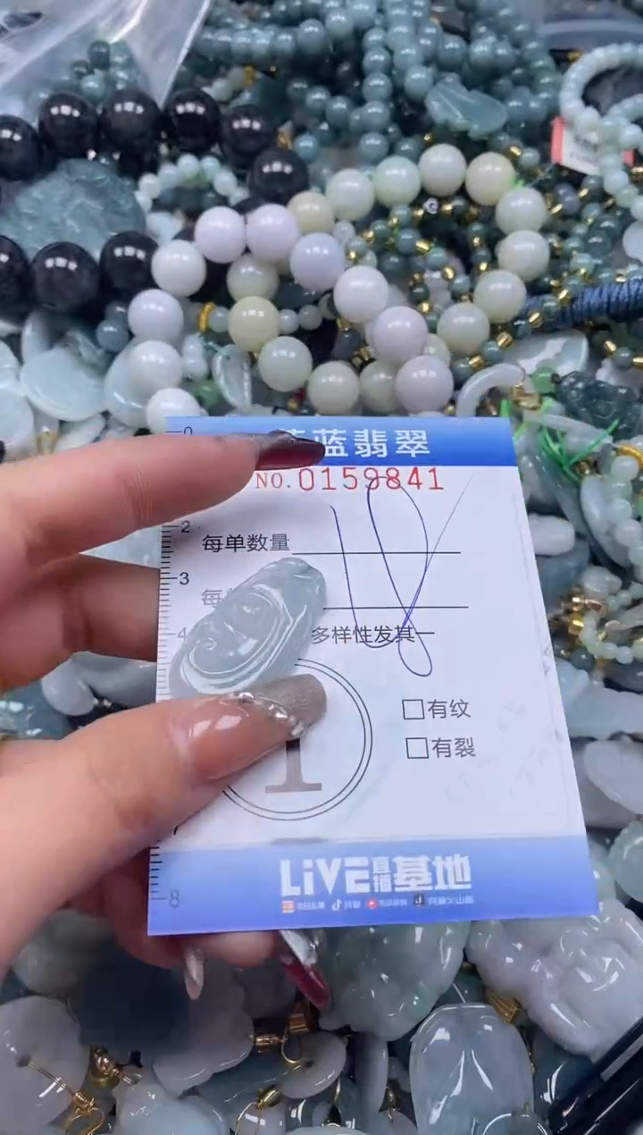 【闪购商品】翡翠颈饰未镶嵌闪购0159841多样性发其一