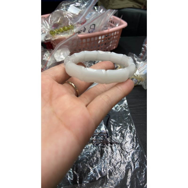 B  47脂白 竹节手牌