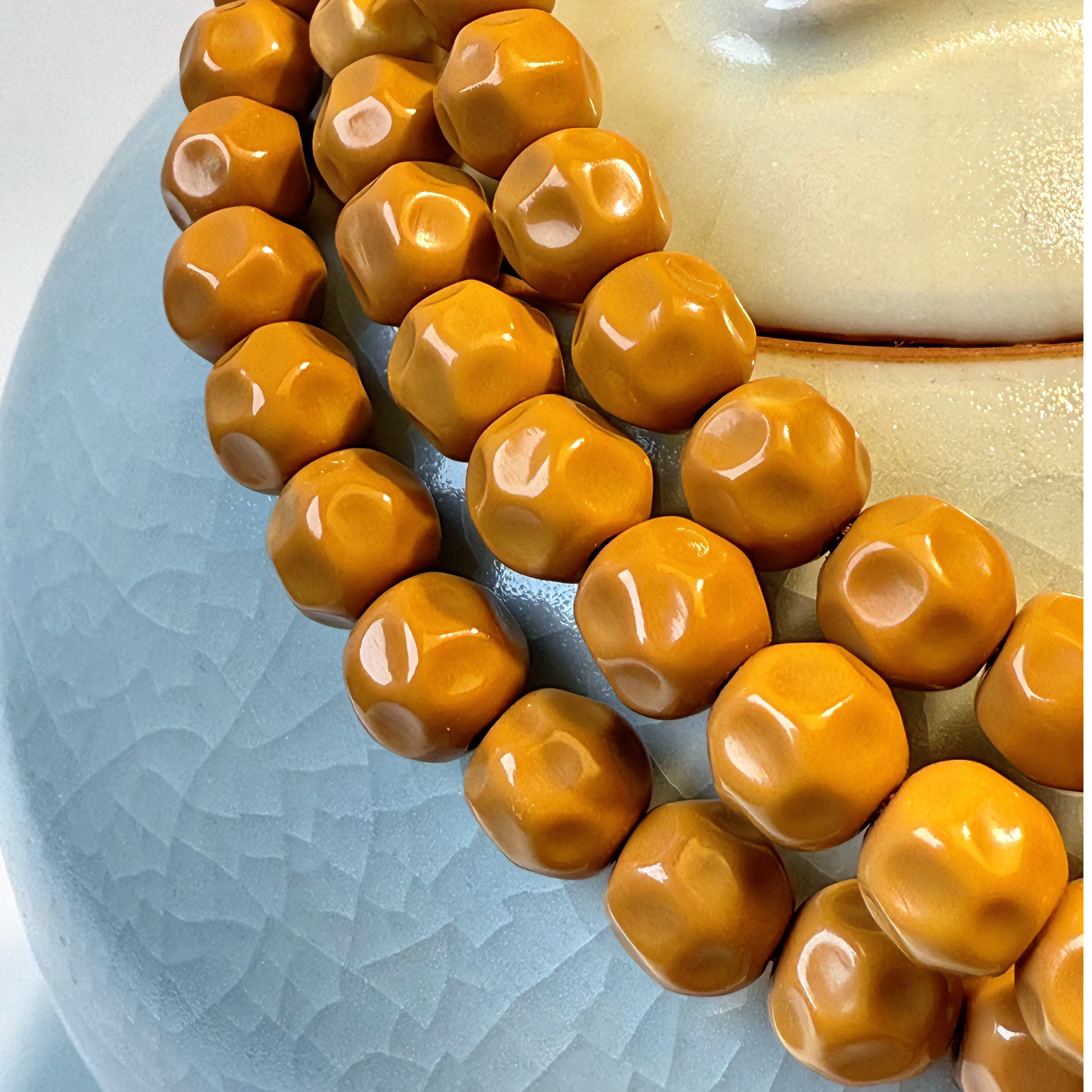 [无相108]老挝橄榄核核尖长串品相好【森澜出品】橄榄核尖