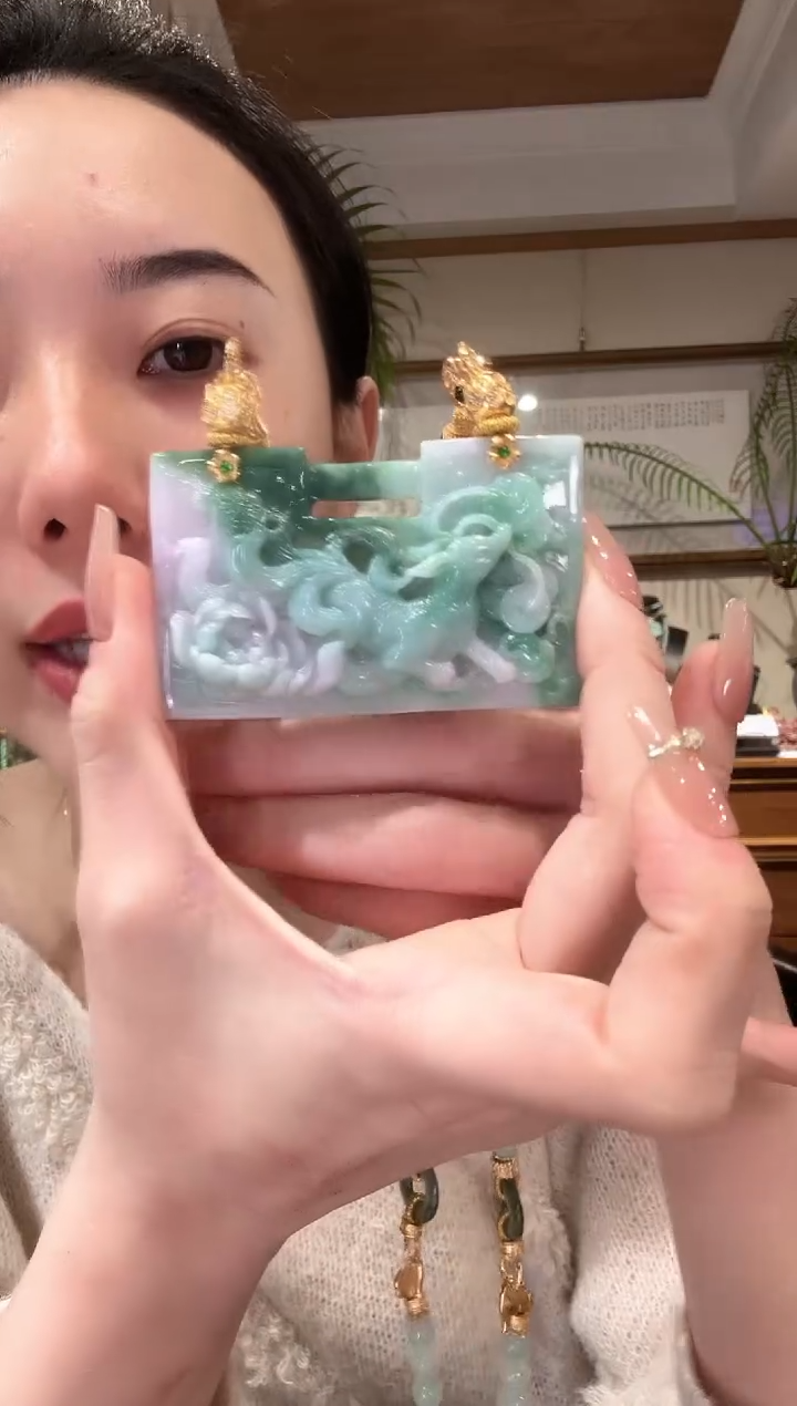 【闪购商品】翡翠颈饰未镶嵌国风