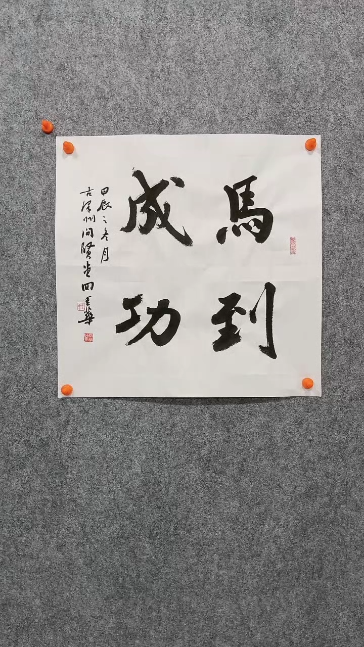 【闪购商品】回金华老师马到成功46*46厘米