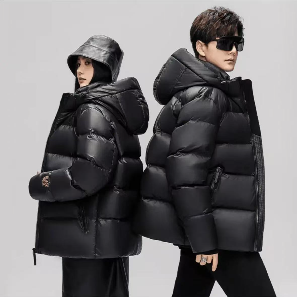 《升级款鹅绒服》现货+运费险/短款/长款男女同款情侣款连帽款