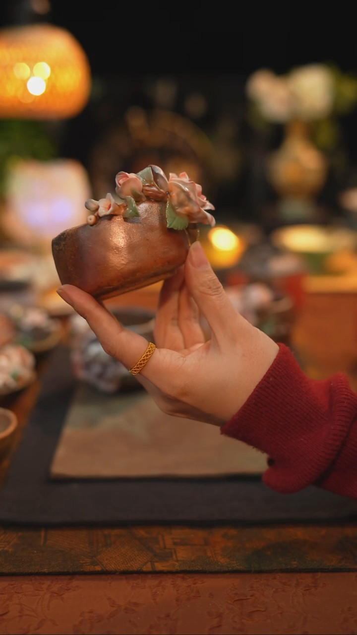 黄秋阳老师花仙子--粉花杯