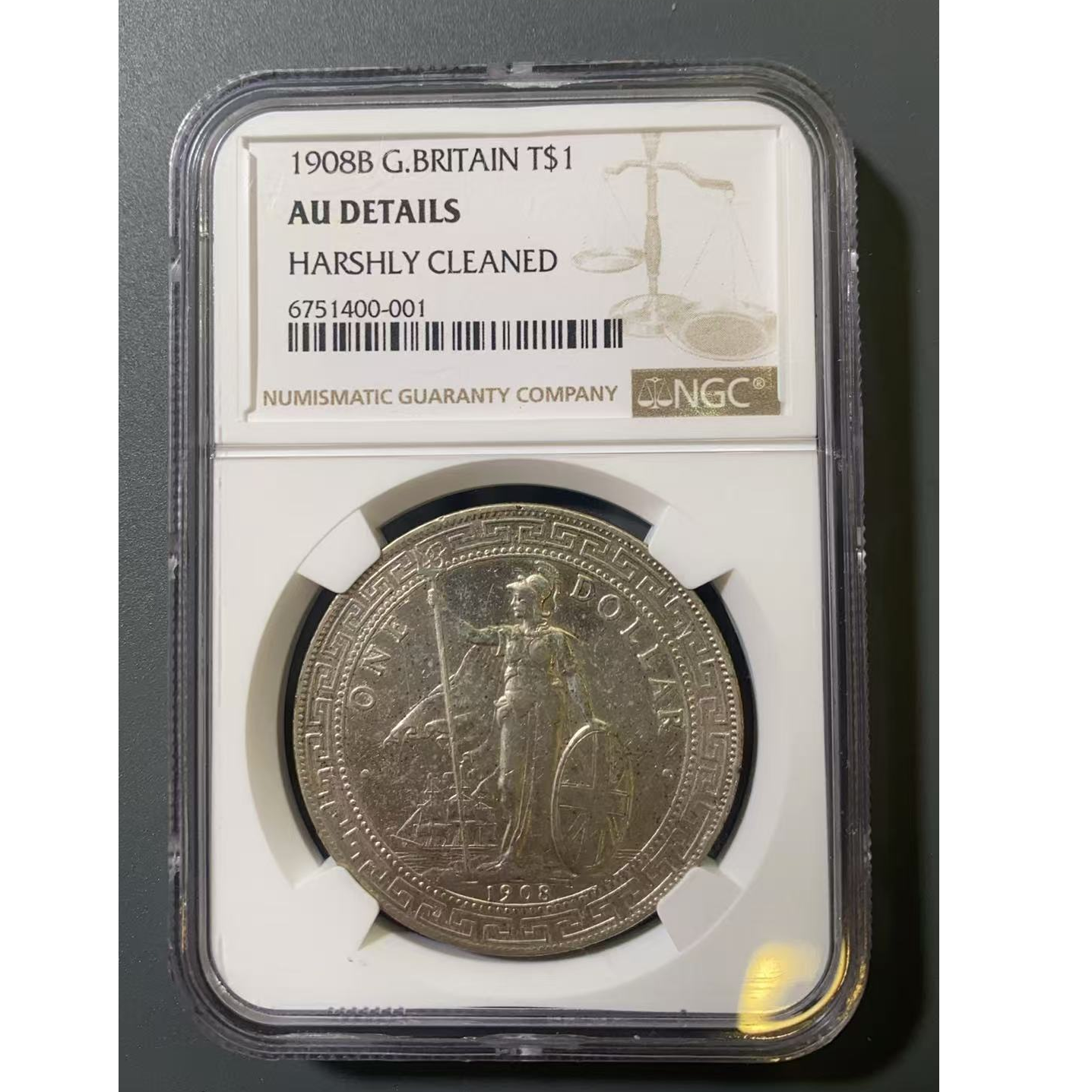 NGC评级 站洋一元6751400-001