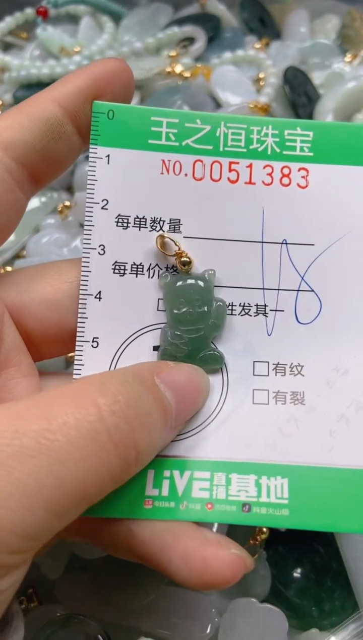 【闪购商品】翡翠颈饰未镶嵌闪购0051383