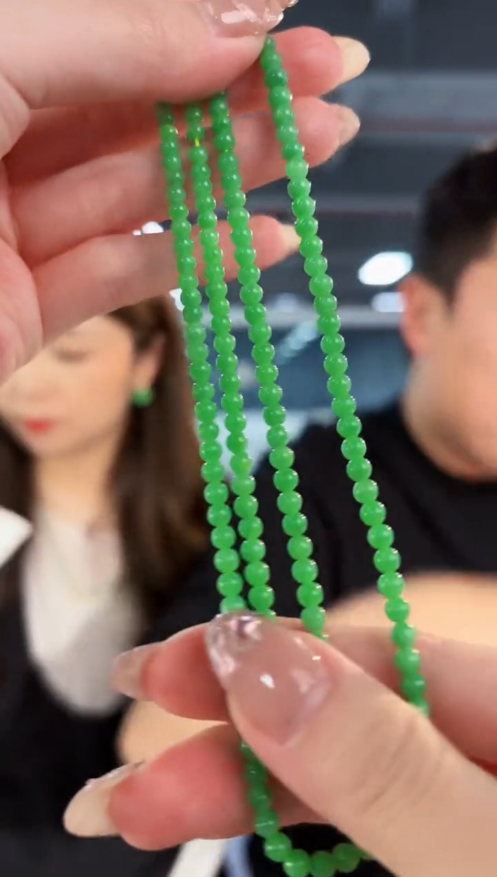 【闪购商品】翡翠颈饰未镶嵌缅料A货/支持复检/一件