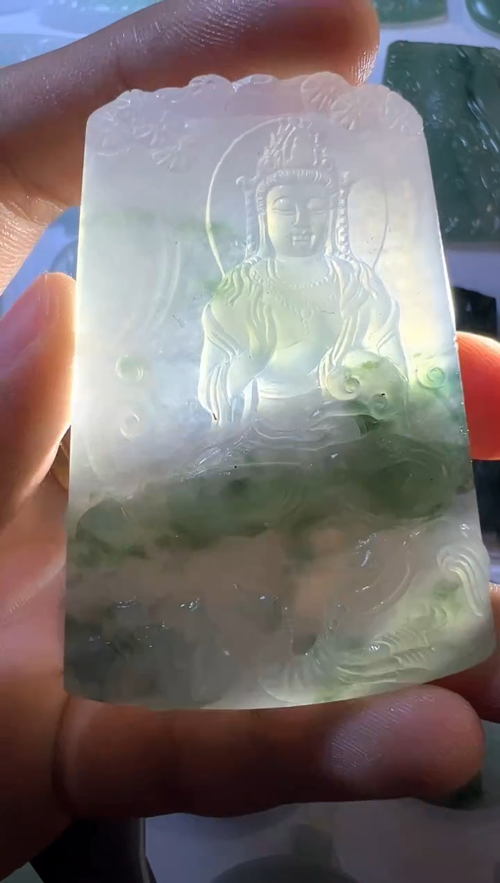 未镶嵌定制翡翠挂件