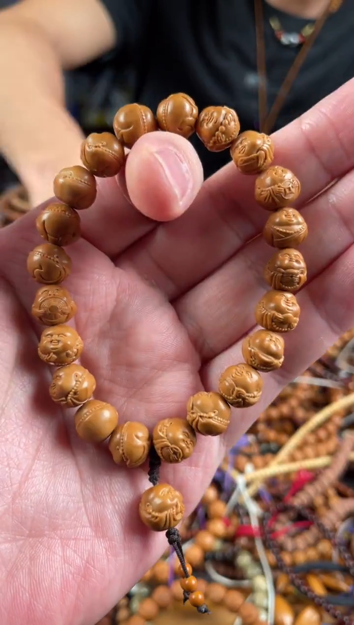 吊坠猴头核桃王胖子文玩工作室笑佛158