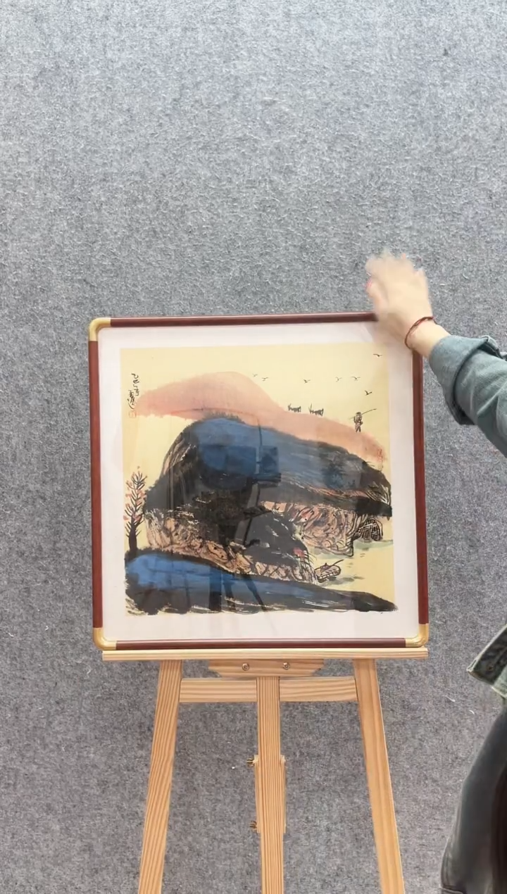 国画长城丹青书画院李老师精品画作