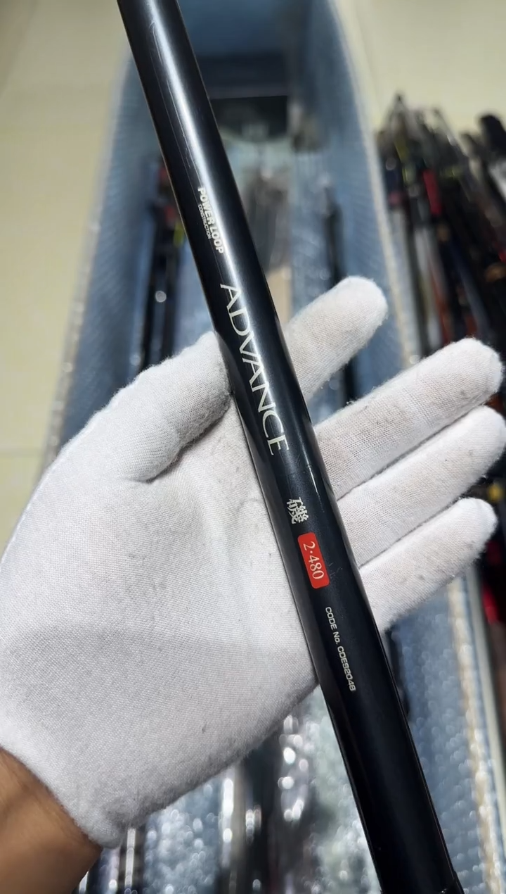 璀**生小李日本中古渔具鱼竿