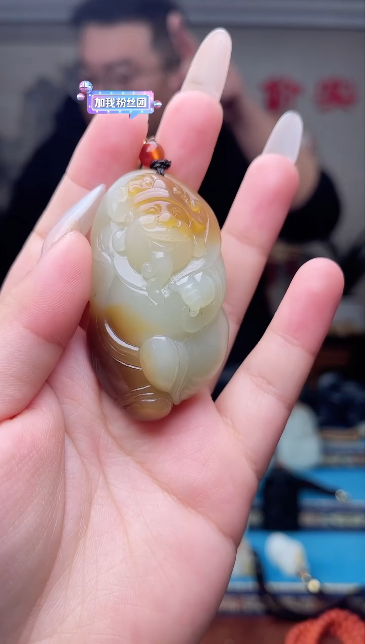 【闪购商品】和田玉挂件未镶嵌1
