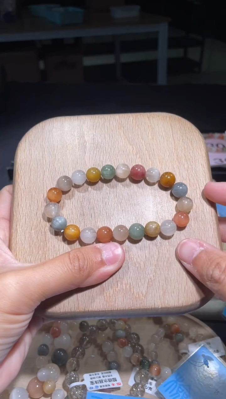 【闪购商品】水晶手链未镶嵌34号多样性发货一K 9+