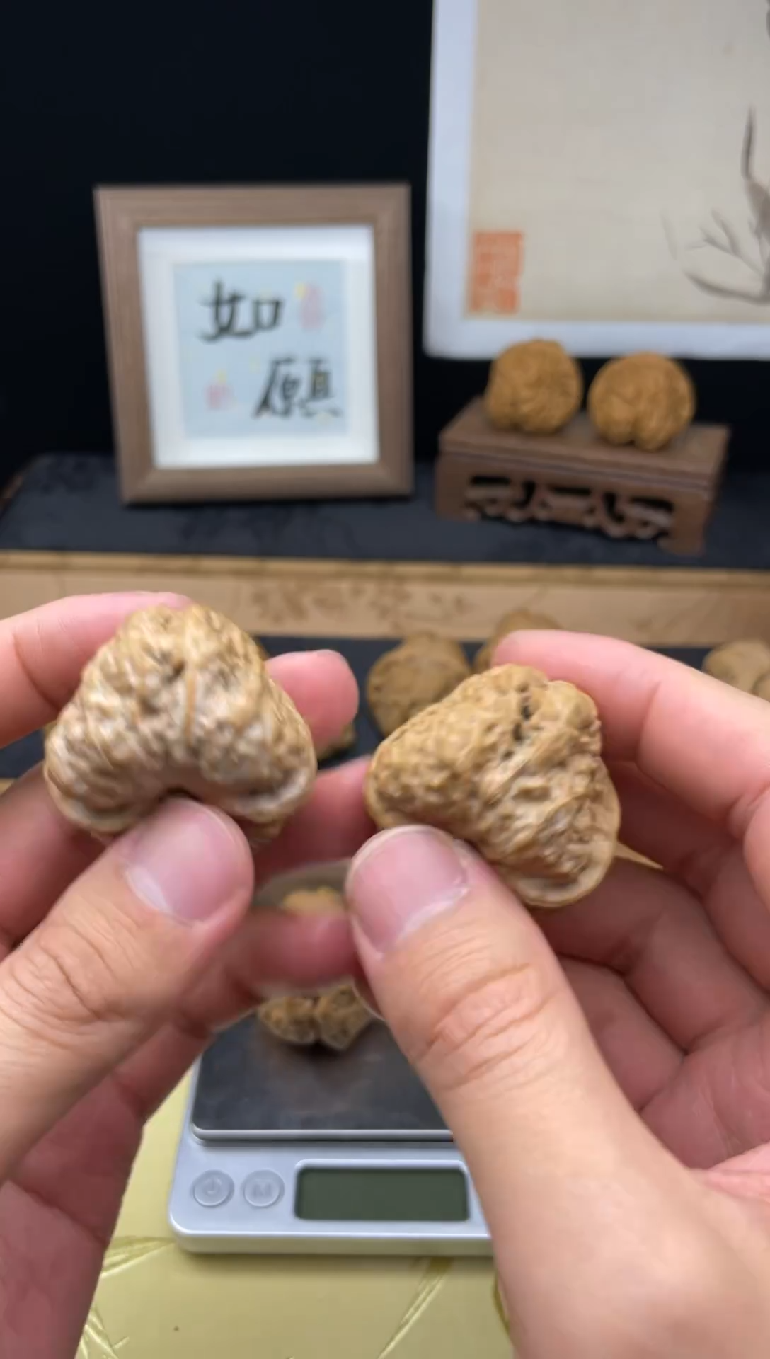 【闪购商品】文玩核桃吊坠蛤蟆头42