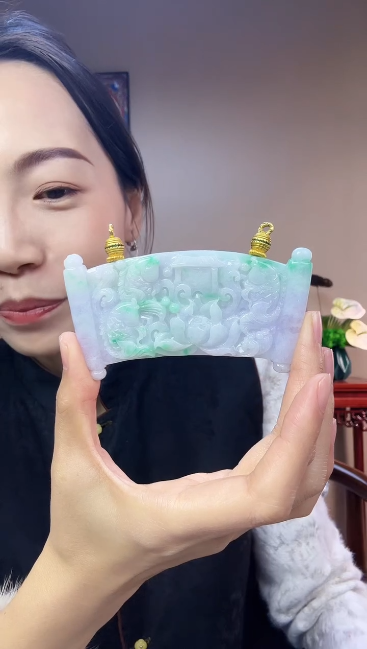 【闪购商品】翡翠颈饰未镶嵌特色原创翡翠颈饰