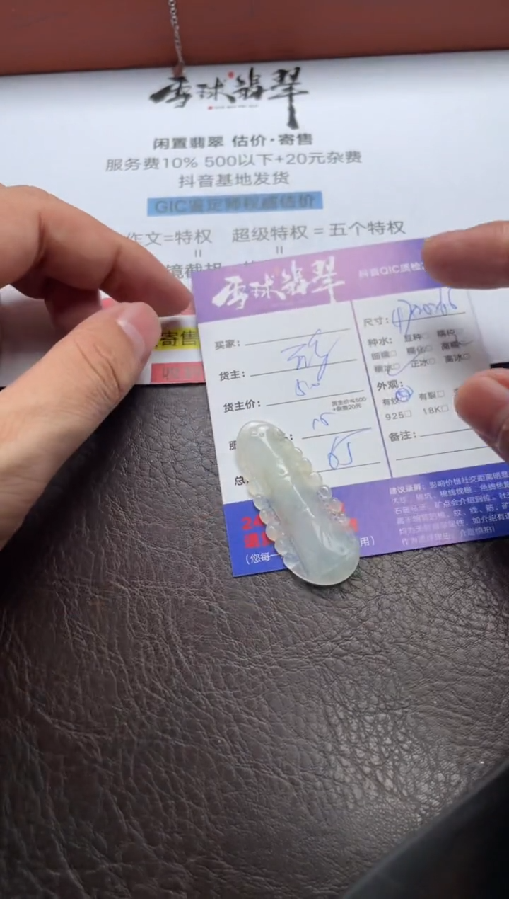 翡翠未镶嵌颈饰1276717196