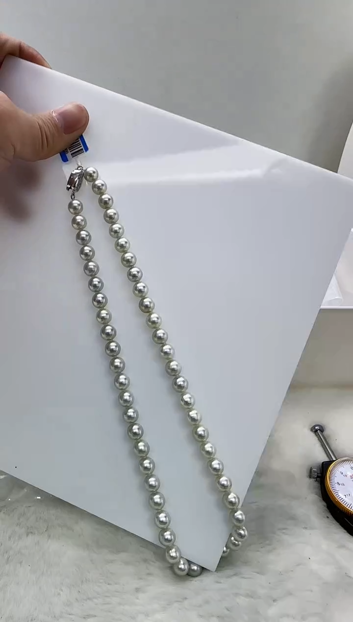 【闪购商品】海水珍珠DA未镶嵌t500 灰珠串7