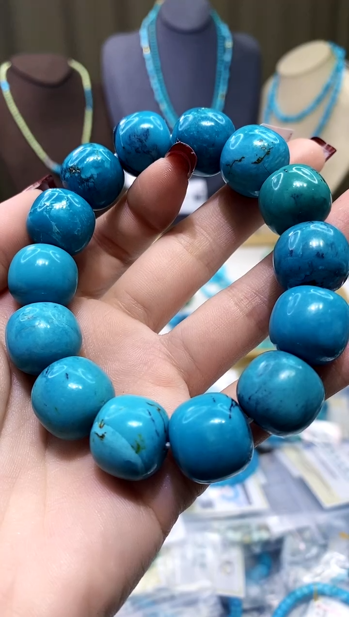 【闪购商品】绿松石手串未镶嵌346