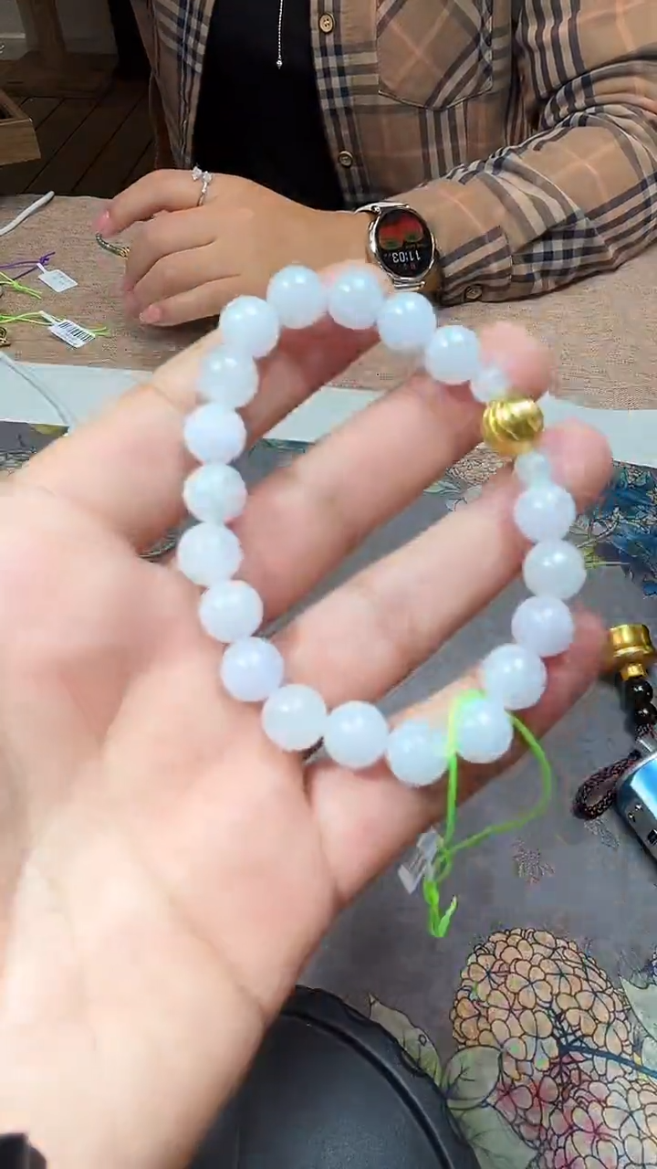 未镶嵌手链翡翠手串