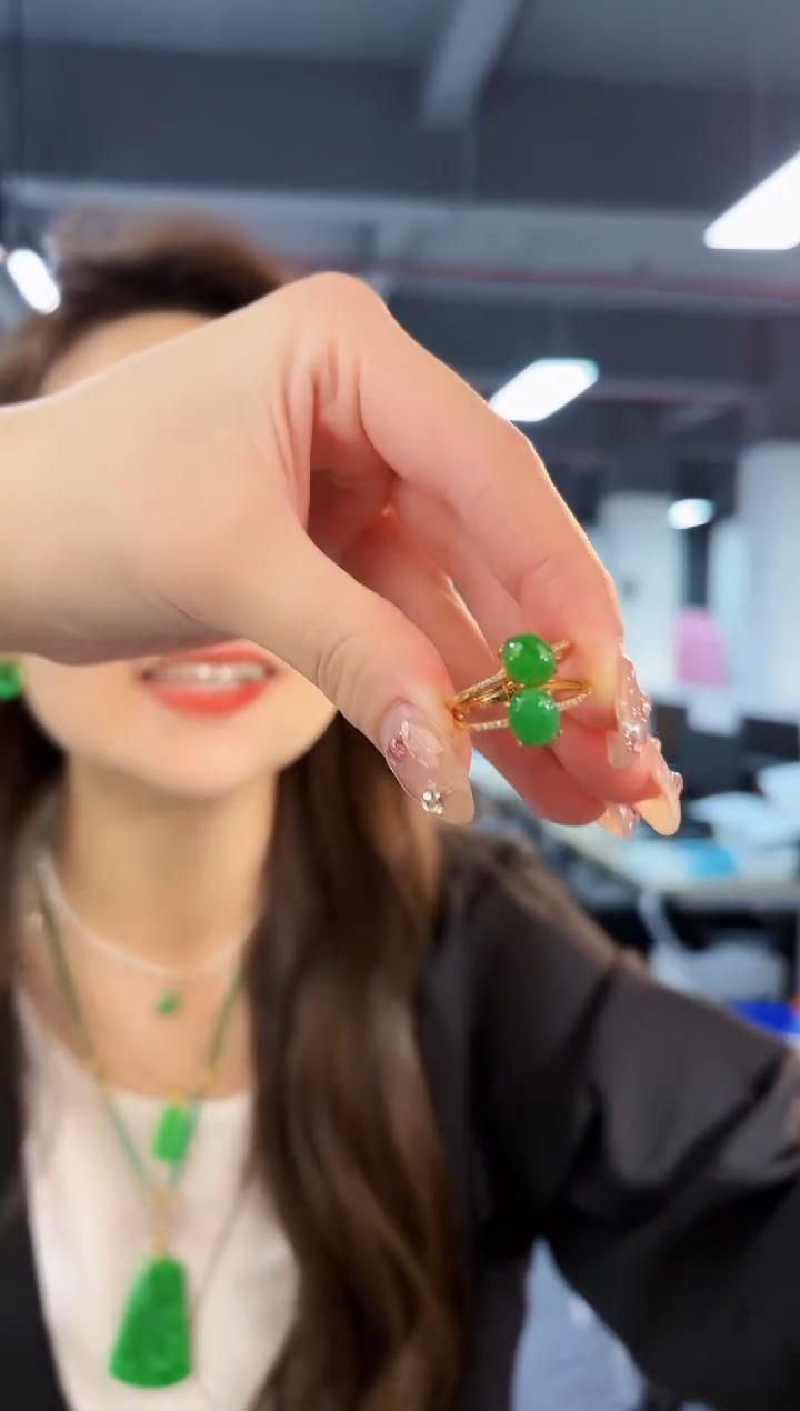 【闪购商品】翡翠戒指未镶嵌缅料A货/多样性发货/一件