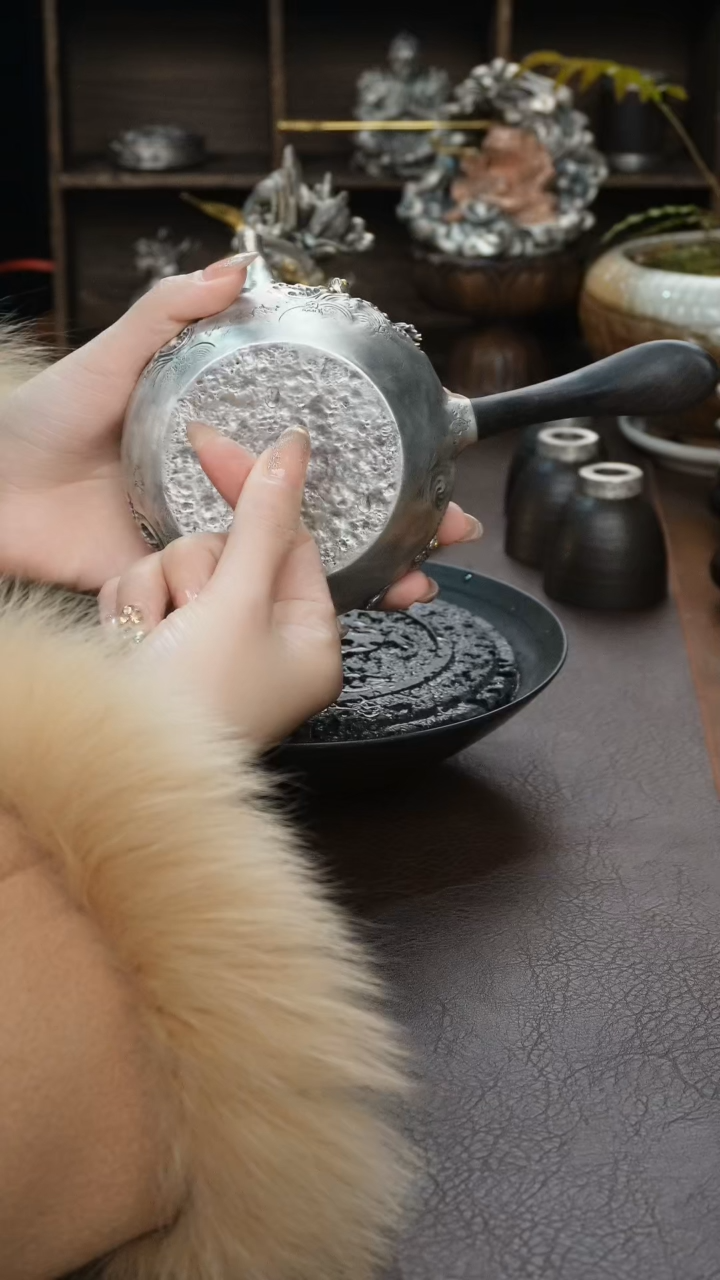 【闪购商品】境秋银壶高定茶周边